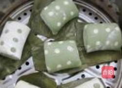 绿色波点馒头的做法图解14