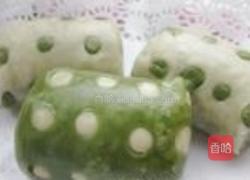 绿色波点馒头的做法图解15