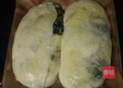 汤种酥皮黑芝麻酱面包的做法图解15