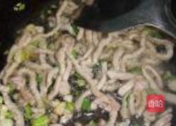 肉丝炒豆芽的做法图解4