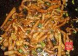 肉丝炒豆芽的做法图解5