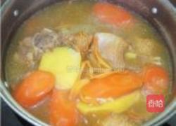 虫草花淮山排骨汤的做法图解7