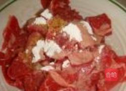 西红柿炒牛肉片的做法图解2