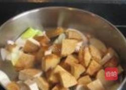 大葱炒素鸡的做法图解3