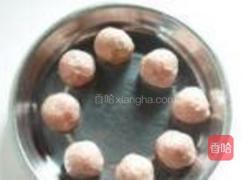 浇汁小肉丸的做法图解3