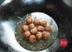 浇汁小肉丸的做法图解6
