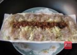 蒜蓉虾球蒸白菜的做法图解12