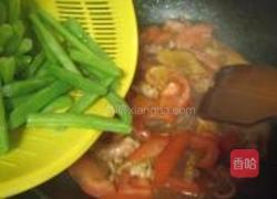 茄汁鱿鱼四季豆的做法图解12