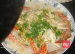 红膏蟹蒸粉丝的做法图解9