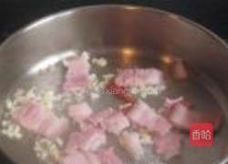 咸肉片炒白菜帮子的做法图解5