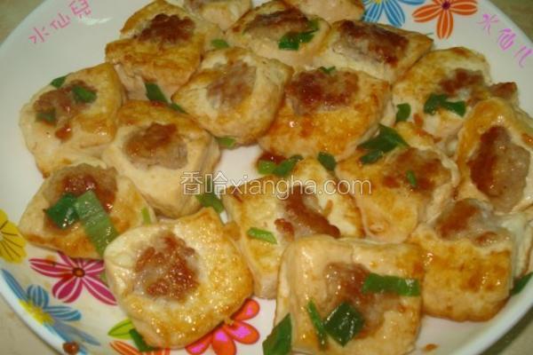 客家煎釀豆腐