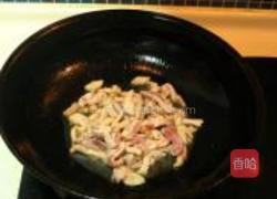 蒜薹炒肉丝的做法图解4