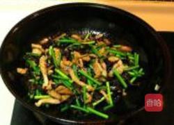 蒜薹炒肉丝的做法图解6