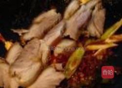 蒜薹炒白肉的做法图解4
