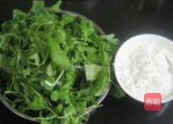 荠菜饼的做法图解1
