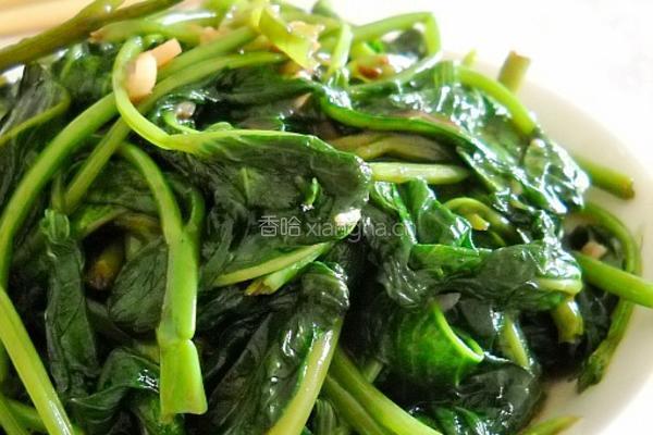 玫瑰腐乳炒雍菜的做法_菜谱_香哈网