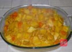 焗葡国鸡饭的做法图解6