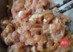 茭白肉丝炒毛豆的做法图解1