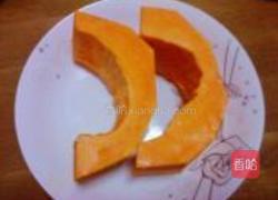 微波南瓜的做法图解1