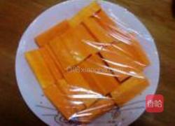 微波南瓜的做法图解3