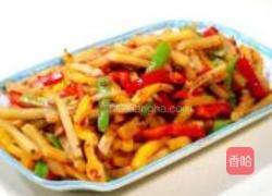 鱼香土豆炒什锦的做法图解8