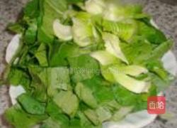 口蘑烧油菜的做法图解2