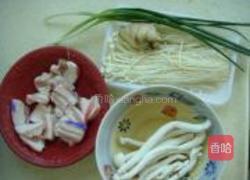 干锅腐竹蛋皮的做法图解2