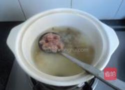 榨菜瘦肉粥的做法图解5