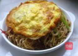 香干鸡蛋炒细面的做法图解10