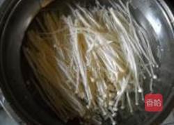 腊八豆拌金针菇的做法图解4