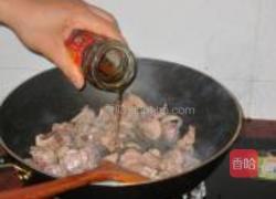 豆角烧鸭的做法图解4