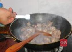 豆角烧鸭的做法图解5