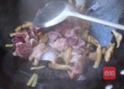 香菇炒鸭肾的做法图解5