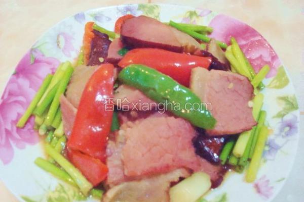 蒜薹炒腊肉