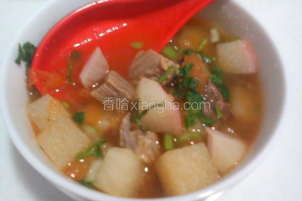 牛肉萝卜汤