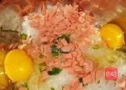 萝卜丝鸡蛋饼的做法图解1