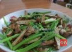 五香豆腐炒芹菜的做法图解6