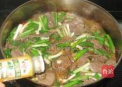 青蒜炒羊肝的做法图解9