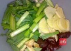 青蒜土豆炒腊肉的做法图解4
