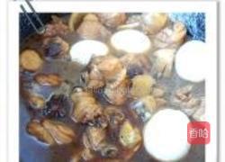 卤蛋栗子鸡的做法图解7