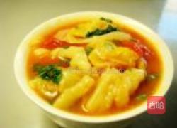 番茄面鱼包菜的做法图解9