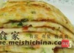 香菜火腿摊煎饼的做法图解6