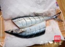 盐烧秋刀鱼的做法图解5