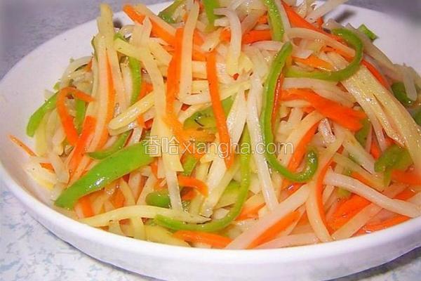 爆炒三丝