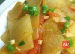 西红柿炒冬瓜的做法图解9