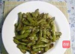 干煸四季豆的做法图解7