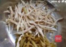 榨菜鸡丝拌金针菇的做法图解5
