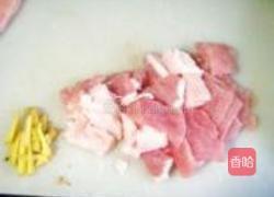 辣烧西葫芦肉片的做法图解3