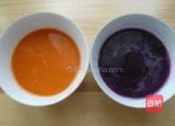 七彩蒸糕的做法图解4