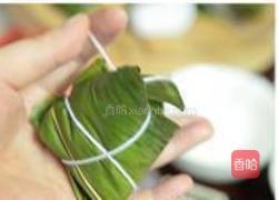 火龙果粽子的做法图解8